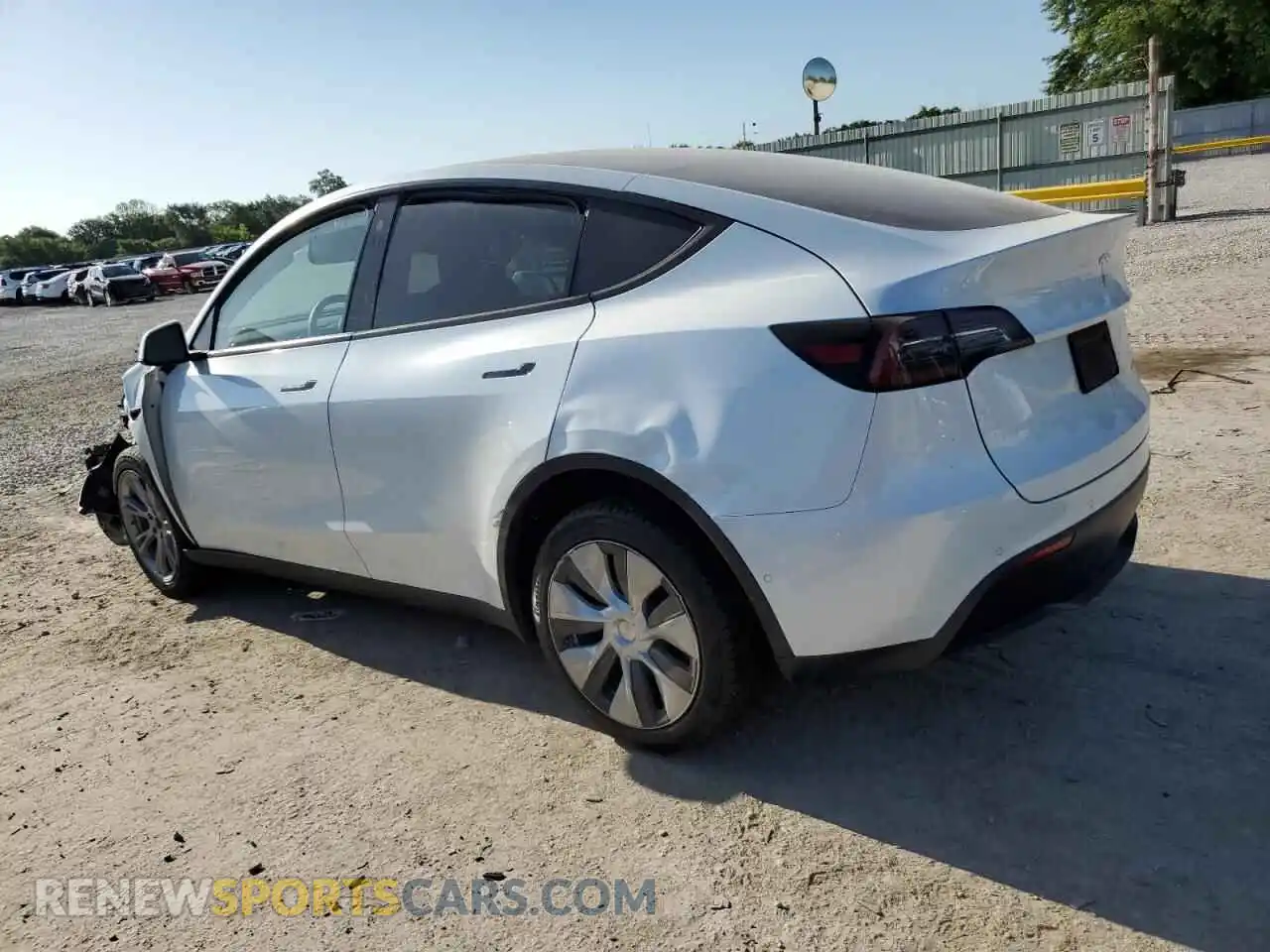 2 Photograph of a damaged car 7SAYGDEE6NA013094 TESLA MODEL Y 2022