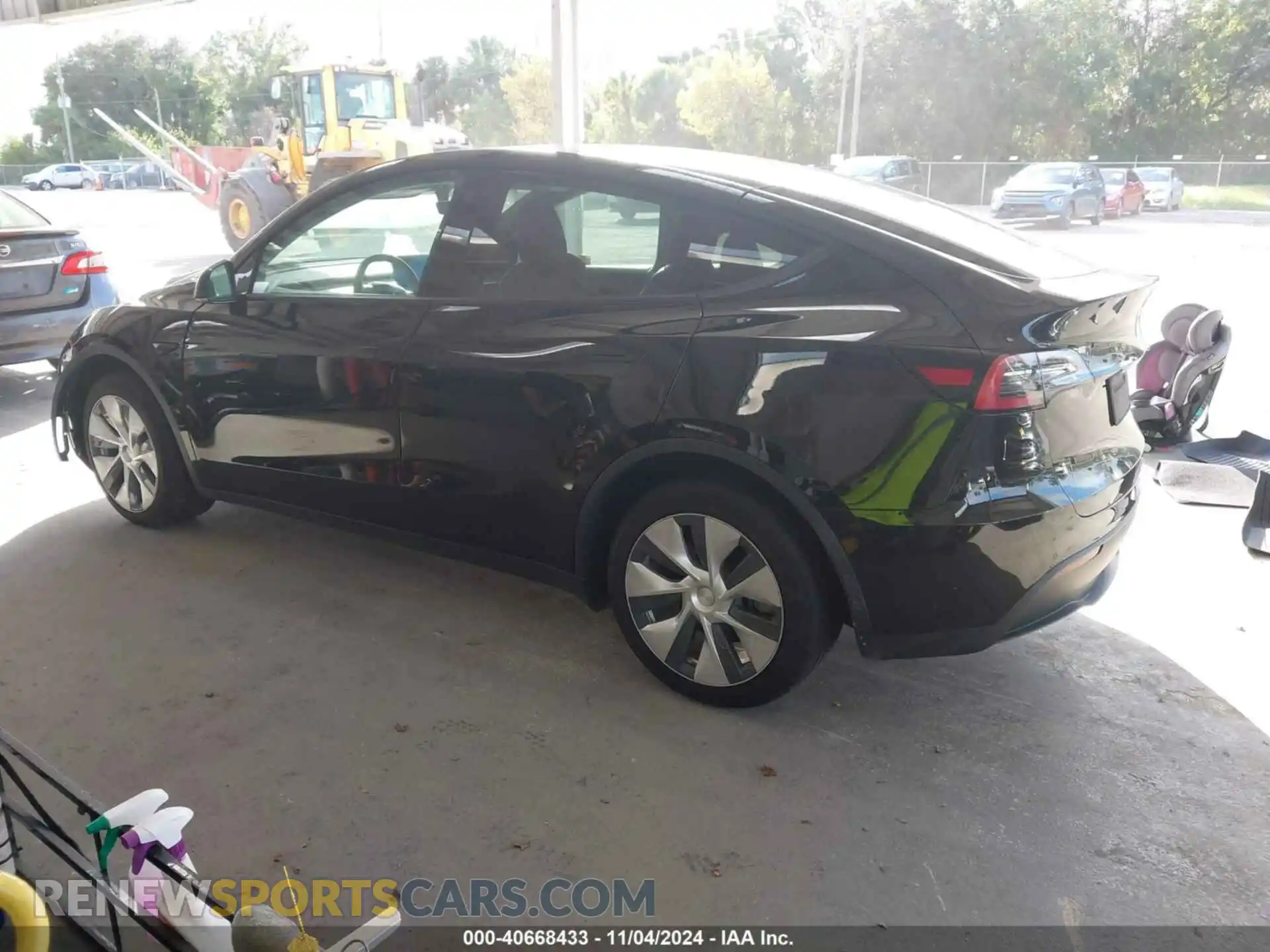 3 Photograph of a damaged car 7SAYGDEE6NF313947 TESLA MODEL Y 2022