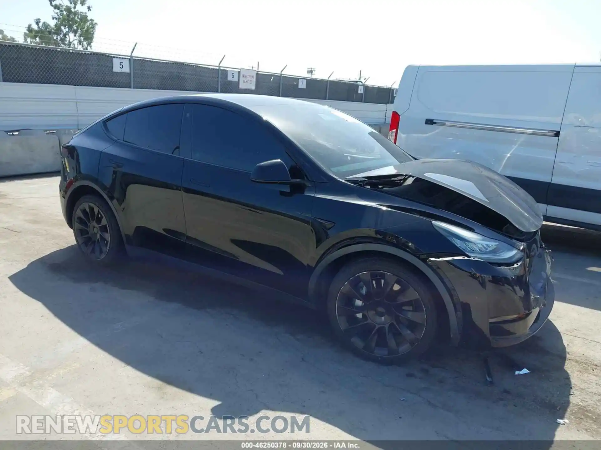 1 Photograph of a damaged car 7SAYGDEE6NF315665 TESLA MODEL Y 2022