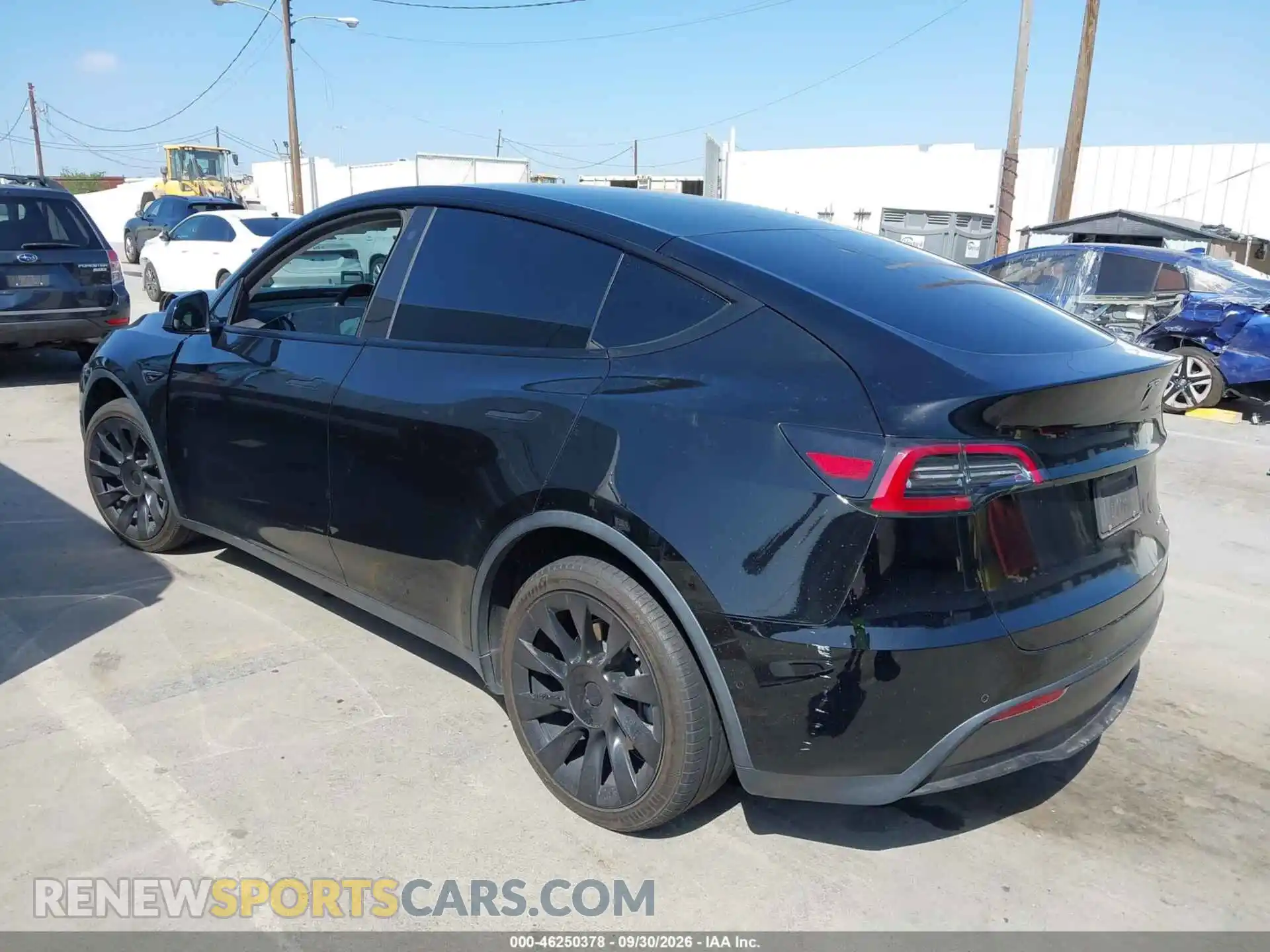 3 Photograph of a damaged car 7SAYGDEE6NF315665 TESLA MODEL Y 2022