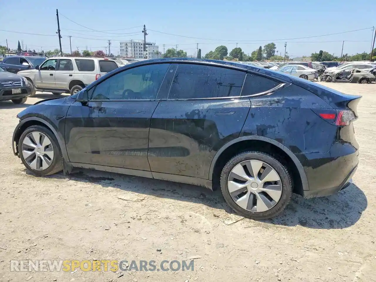 2 fotografías del automóvil dañado 7SAYGDEE6NF322454 TESLA MODEL Y 2022