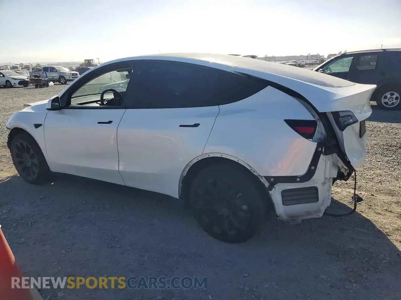 2 Photograph of a damaged car 7SAYGDEE6NF345121 TESLA MODEL Y 2022