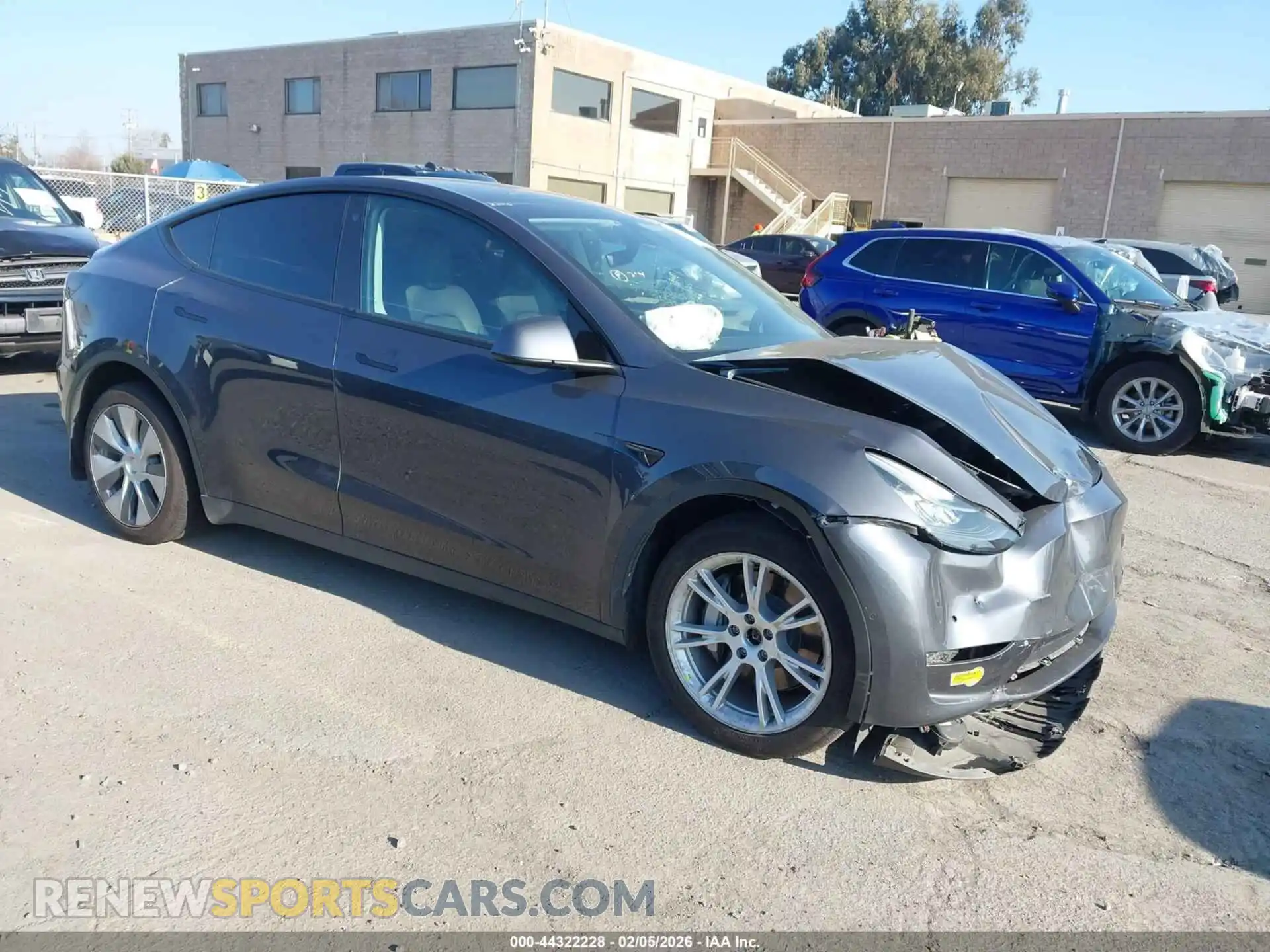 1 Photograph of a damaged car 7SAYGDEE6NF357642 TESLA MODEL Y 2022