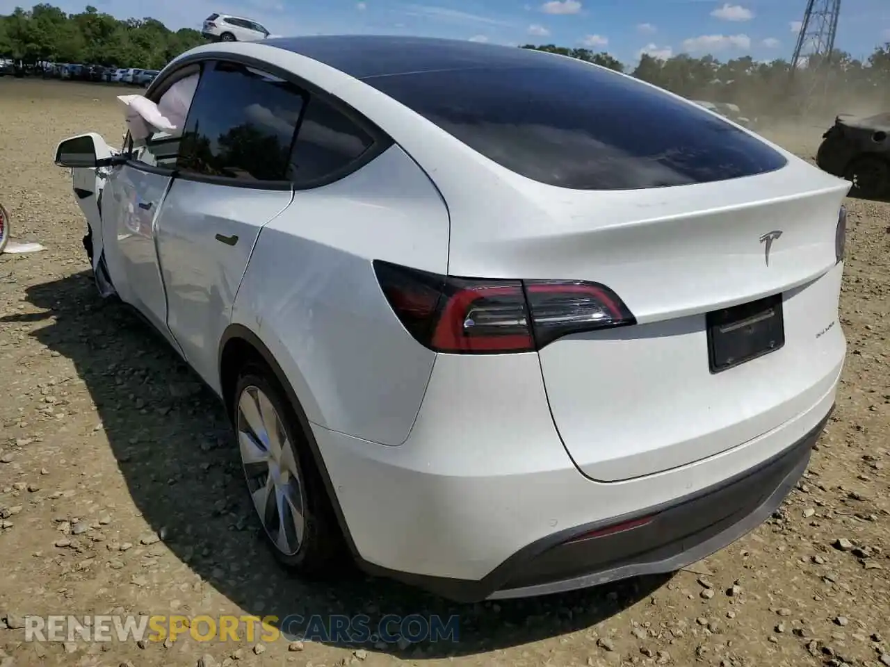 3 Photograph of a damaged car 7SAYGDEE6NF364915 TESLA MODEL Y 2022