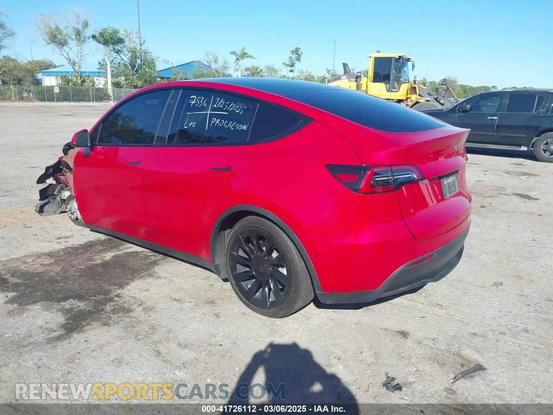 3 Фотография поврежденного автомобиля 7SAYGDEE6NF386817 TESLA MODEL Y 2022