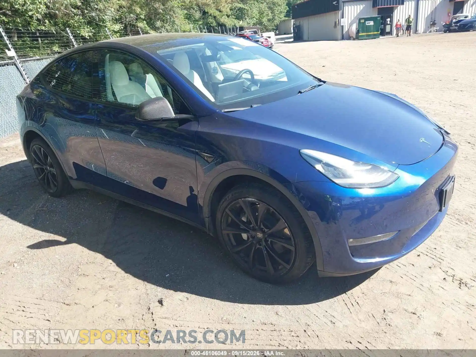 1 Photograph of a damaged car 7SAYGDEE6NF418567 TESLA MODEL Y 2022