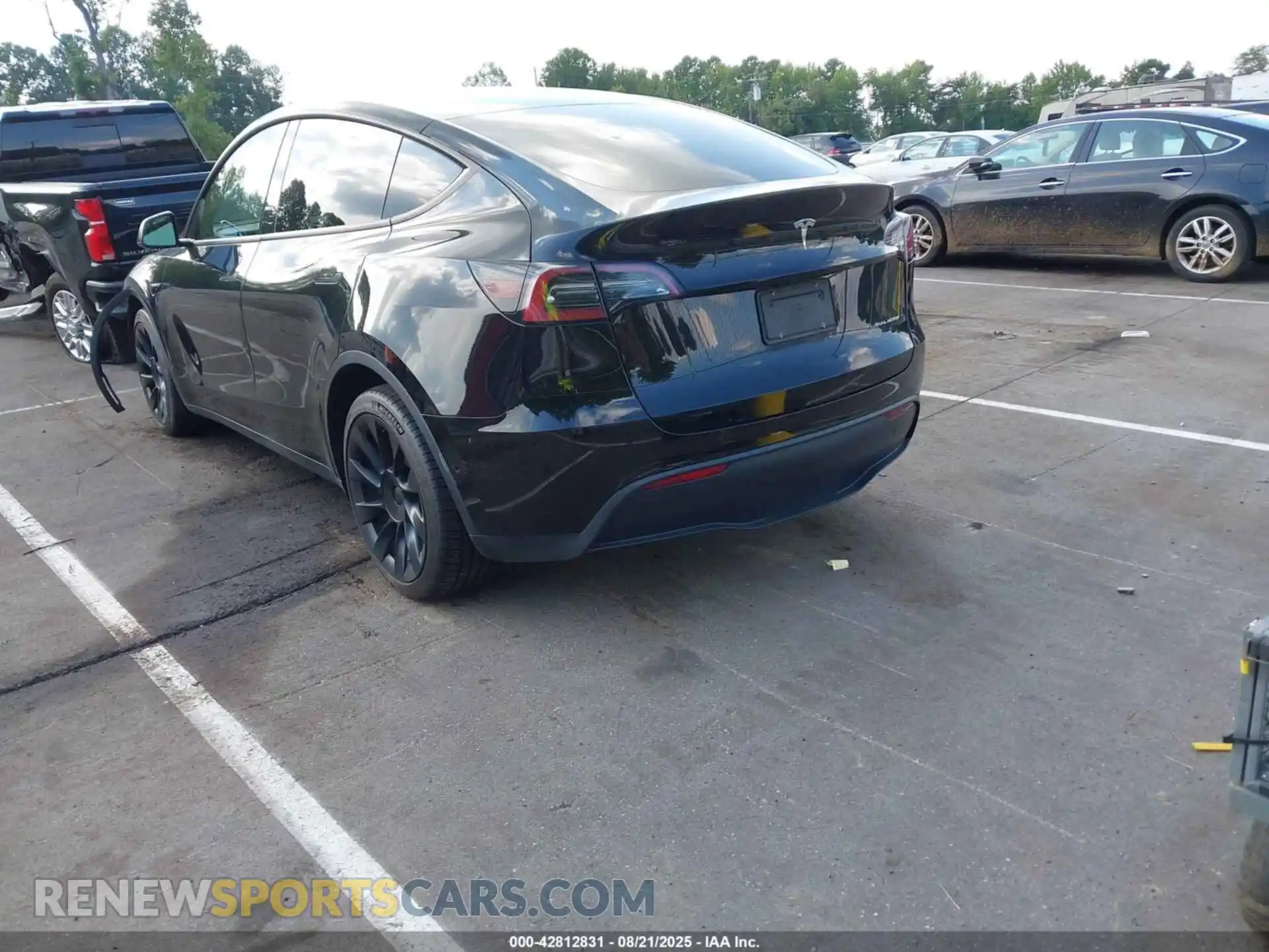 3 Photograph of a damaged car 7SAYGDEE6NF425647 TESLA MODEL Y 2022