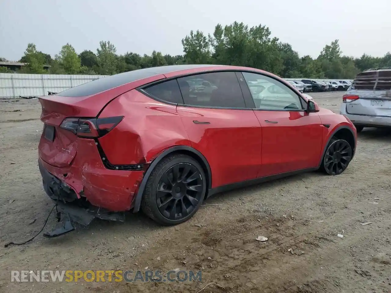 3 Photograph of a damaged car 7SAYGDEE6NF437832 TESLA MODEL Y 2022