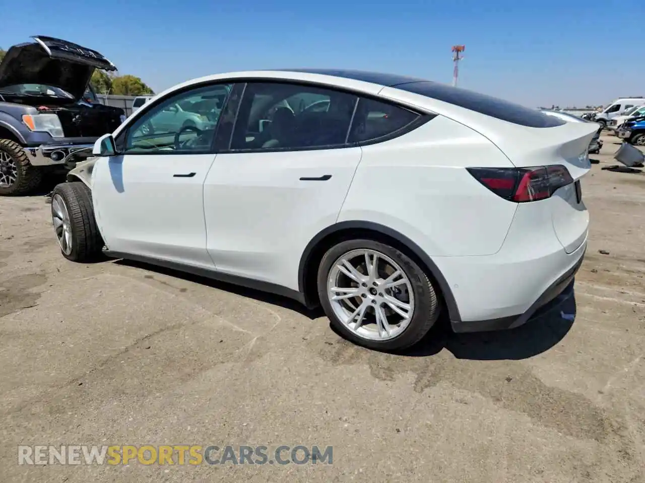 2 Фотография поврежденного автомобиля 7SAYGDEE6NF438415 TESLA MODEL Y 2022