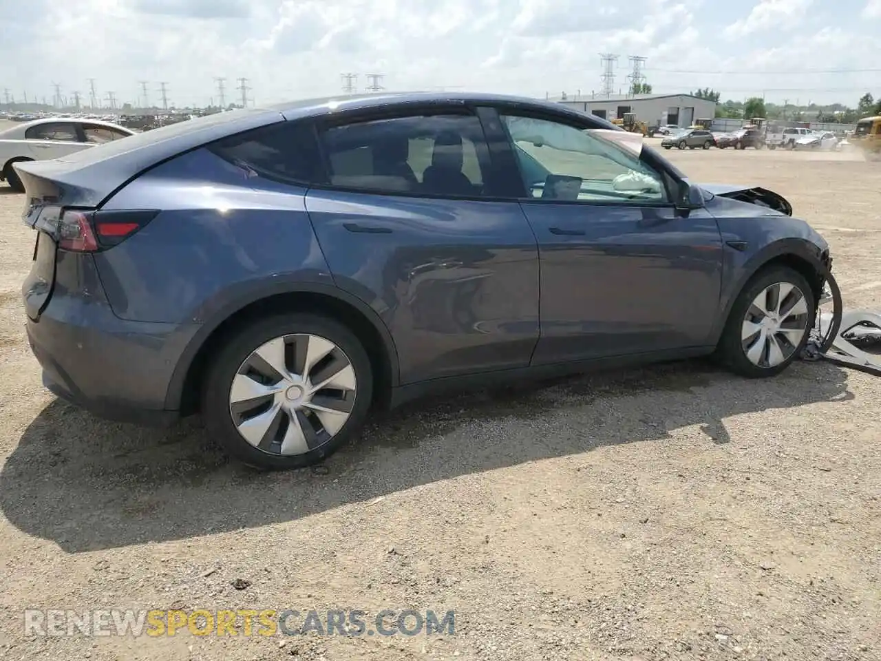 3 Photograph of a damaged car 7SAYGDEE6NF438544 TESLA MODEL Y 2022