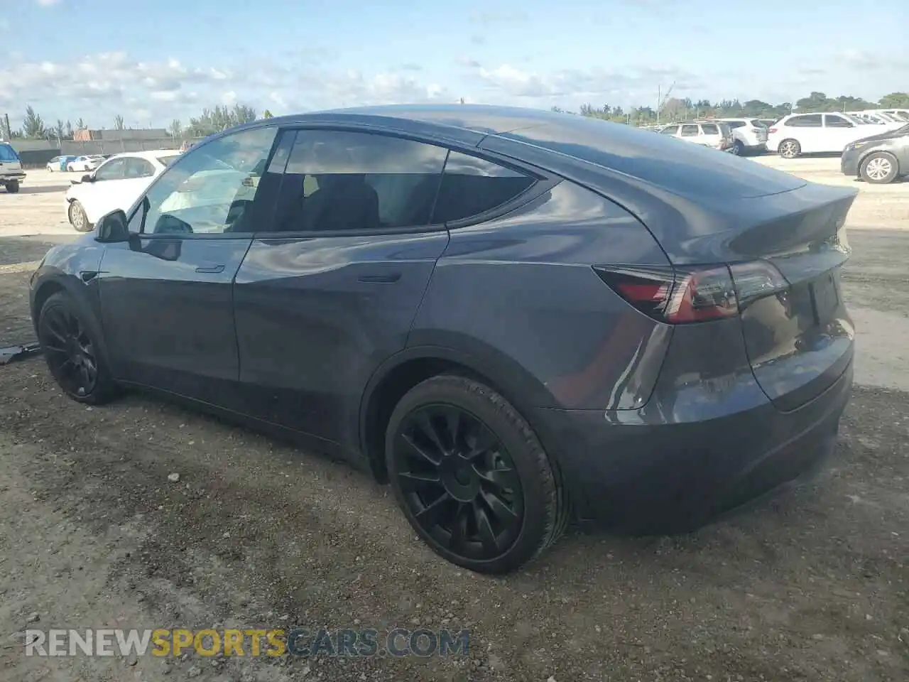 2 Photograph of a damaged car 7SAYGDEE6NF446319 TESLA MODEL Y 2022
