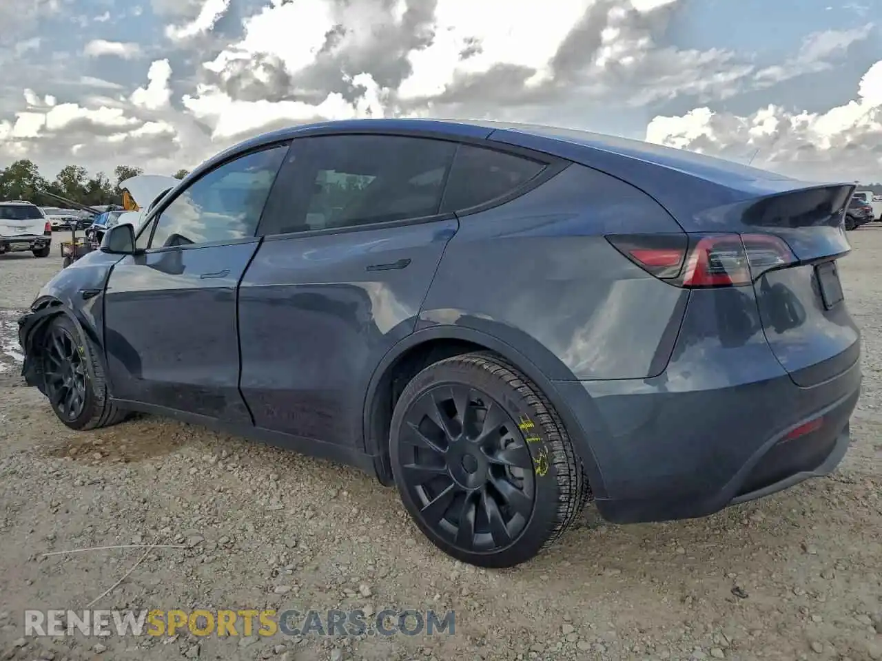 2 Photograph of a damaged car 7SAYGDEE6NF446921 TESLA MODEL Y 2022
