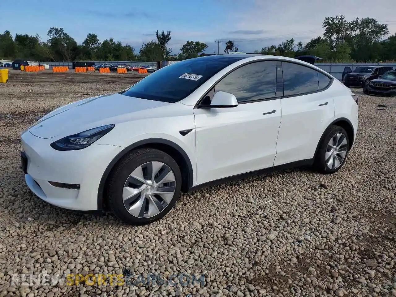 1 Photograph of a damaged car 7SAYGDEE6NF451472 TESLA MODEL Y 2022