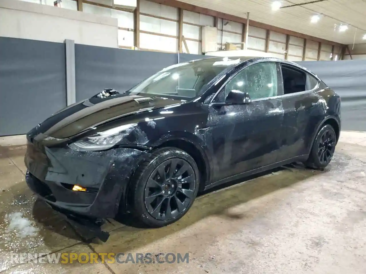 1 Photograph of a damaged car 7SAYGDEE6NF480292 TESLA MODEL Y 2022