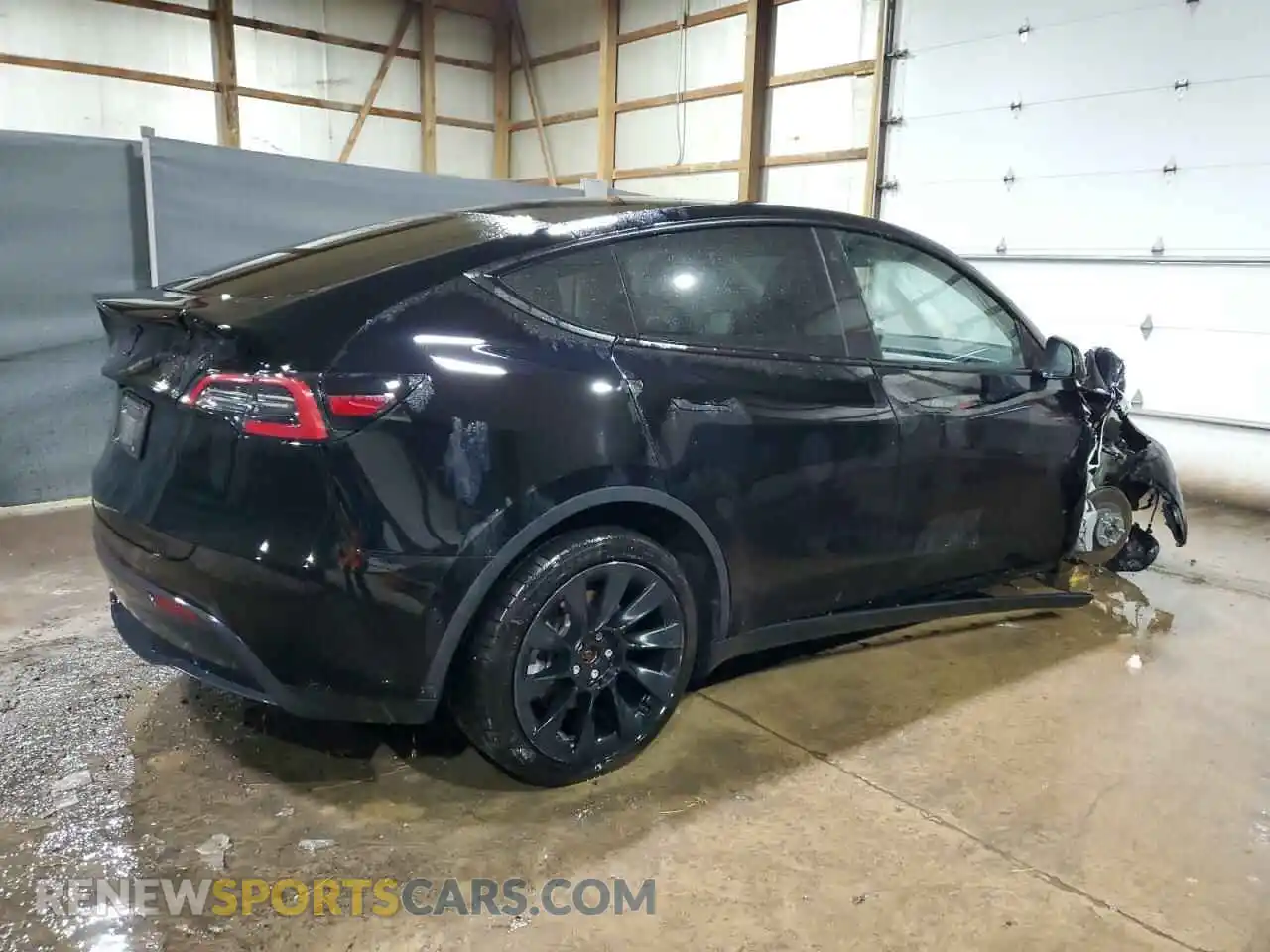 3 Photograph of a damaged car 7SAYGDEE6NF480292 TESLA MODEL Y 2022