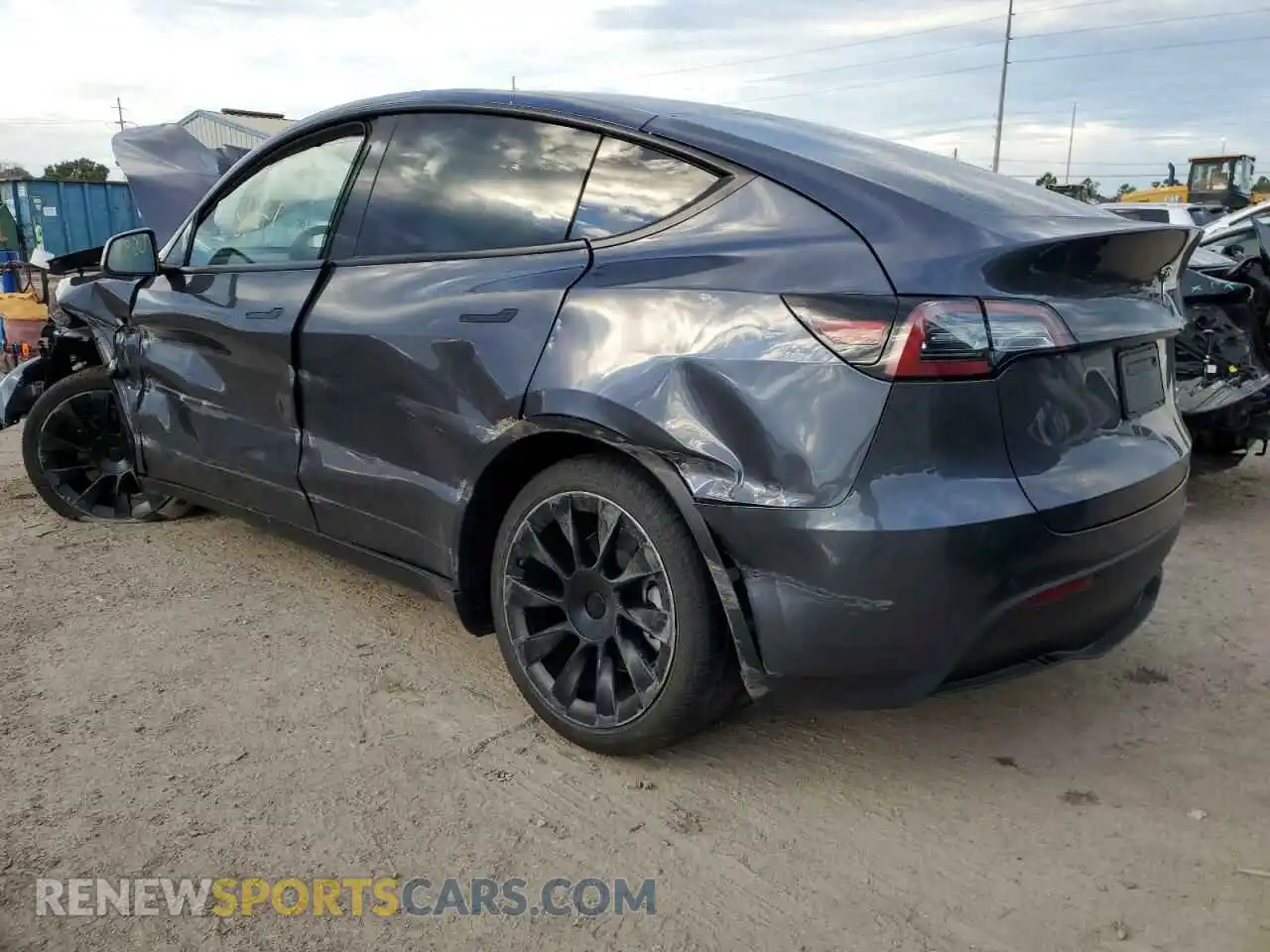 2 Photograph of a damaged car 7SAYGDEE6NF480499 TESLA MODEL Y 2022