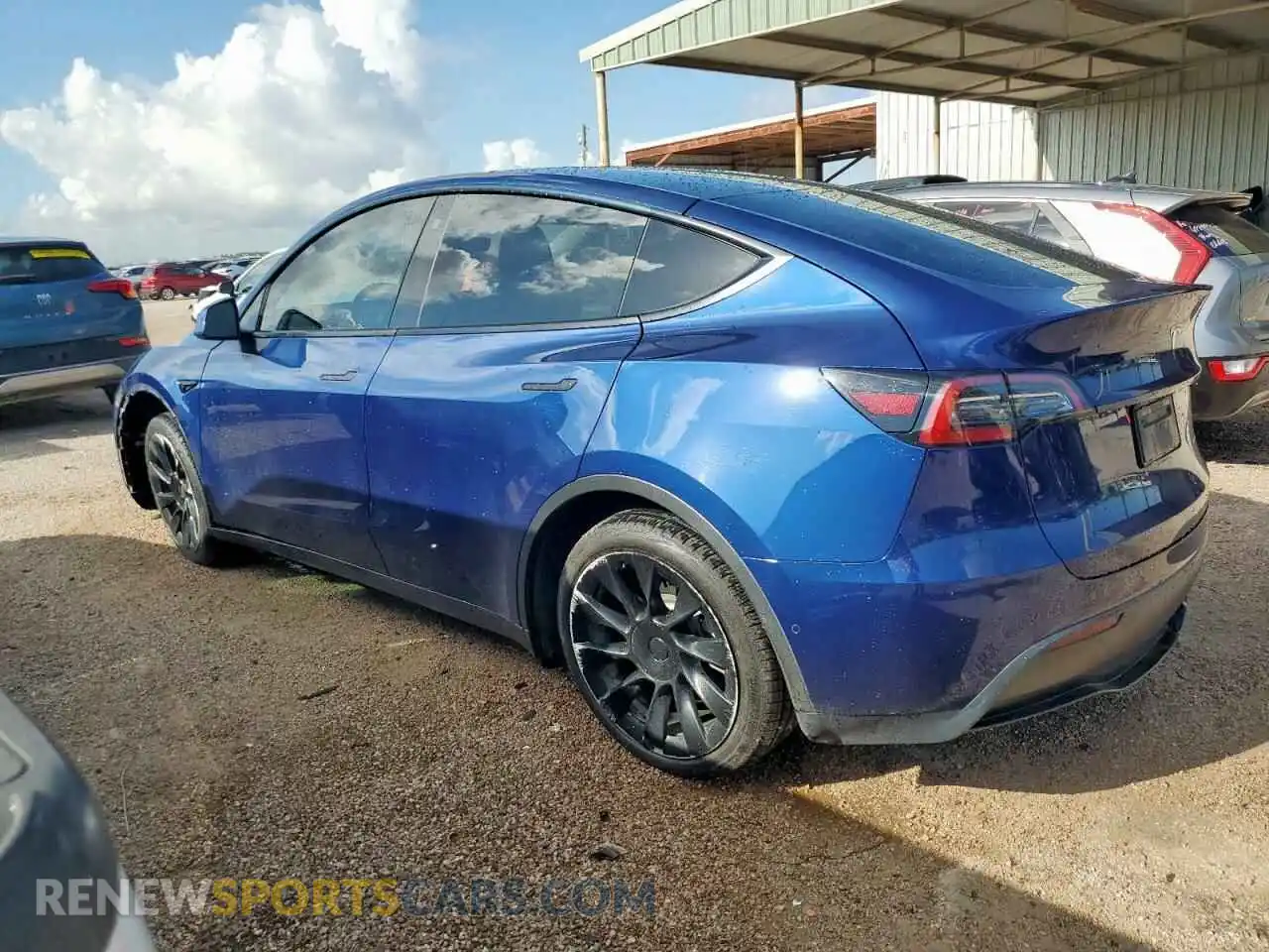2 Photograph of a damaged car 7SAYGDEE6NF481412 TESLA MODEL Y 2022