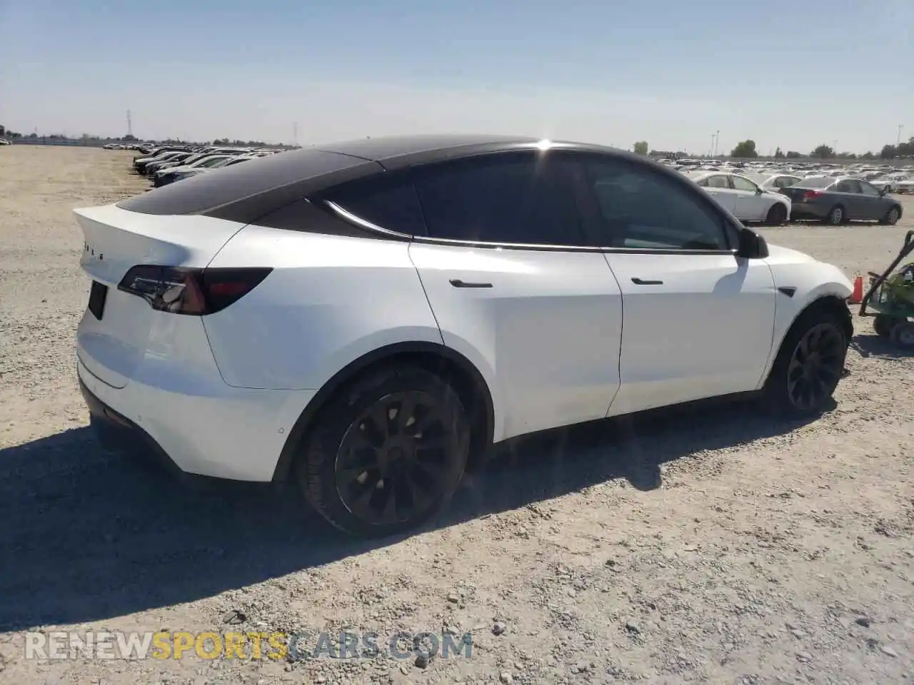 3 Photograph of a damaged car 7SAYGDEE6NF484505 TESLA MODEL Y 2022