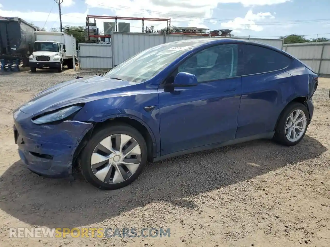 1 Photograph of a damaged car 7SAYGDEE6NF545464 TESLA MODEL Y 2022