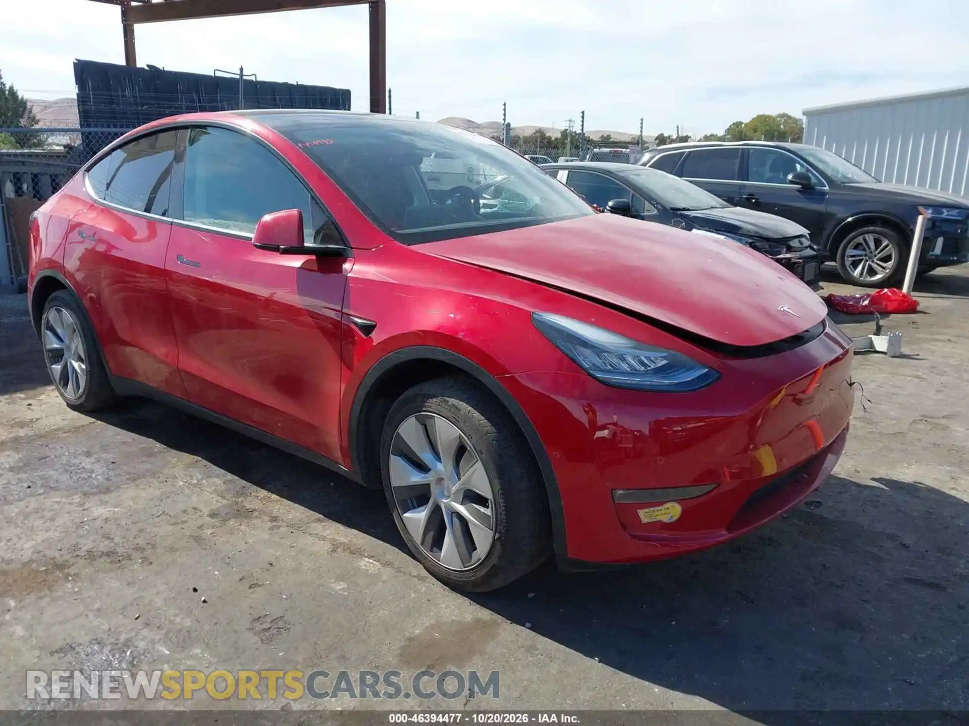 1 Photograph of a damaged car 7SAYGDEE6NF570493 TESLA MODEL Y 2022