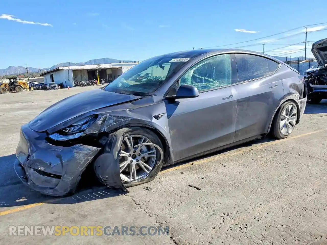 1 Фотография поврежденного автомобиля 7SAYGDEE6NF571045 TESLA MODEL Y 2022