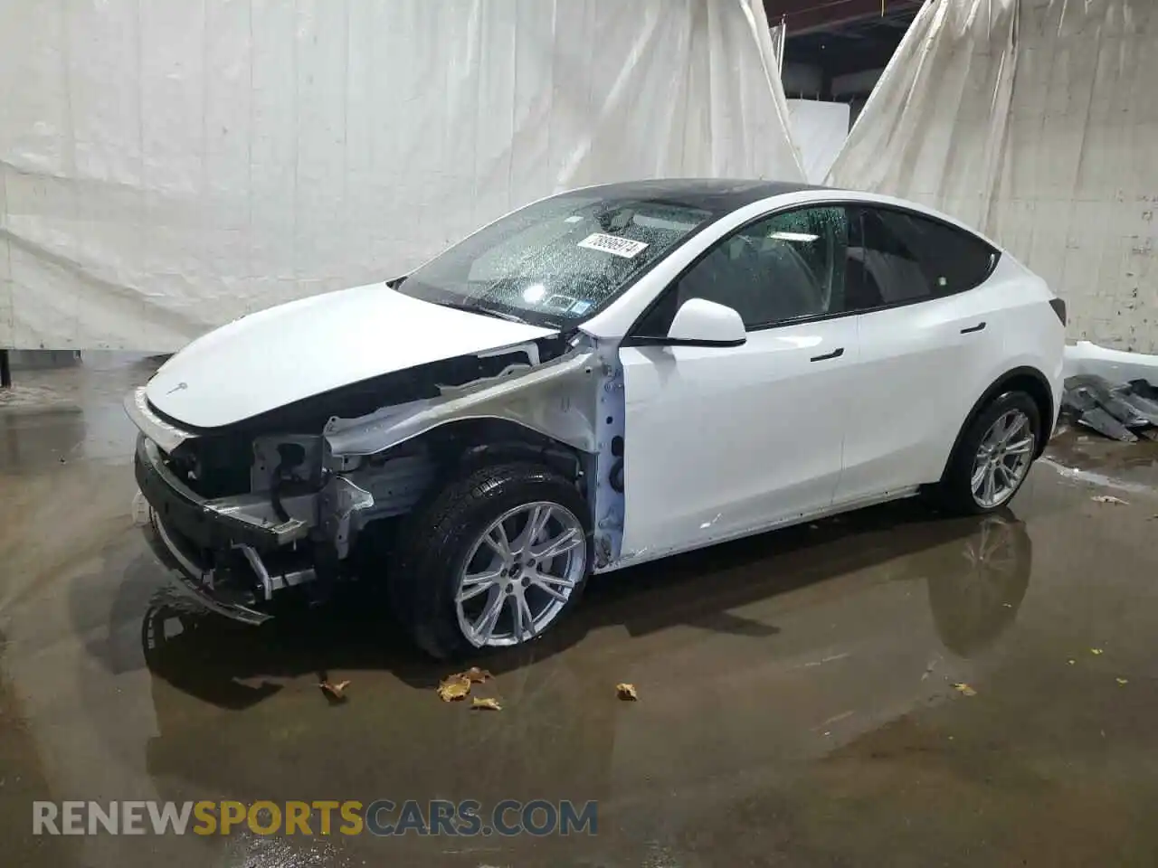 1 Photograph of a damaged car 7SAYGDEE7NA010026 TESLA MODEL Y 2022