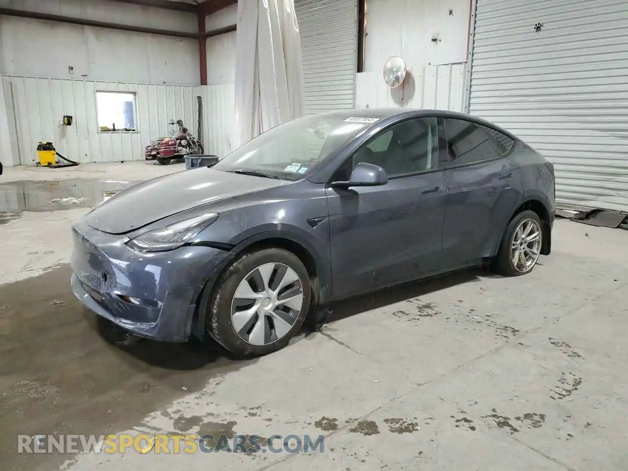 1 Photograph of a damaged car 7SAYGDEE7NA022452 TESLA MODEL Y 2022