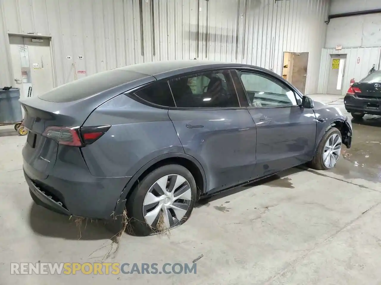 3 Photograph of a damaged car 7SAYGDEE7NA022452 TESLA MODEL Y 2022