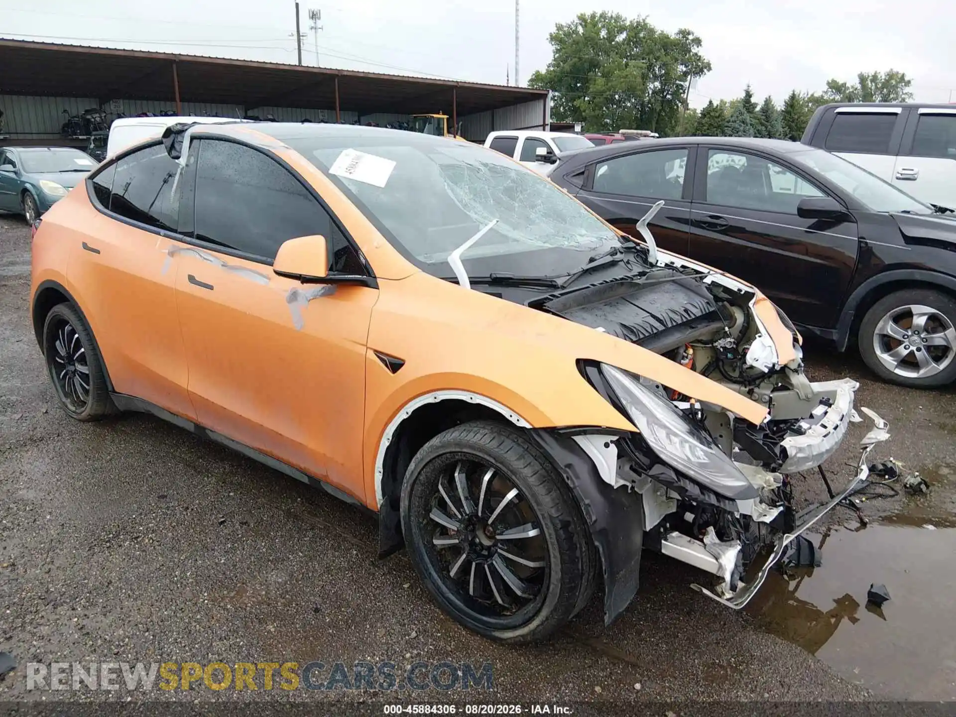 1 Фотография поврежденного автомобиля 7SAYGDEE7NF309373 TESLA MODEL Y 2022