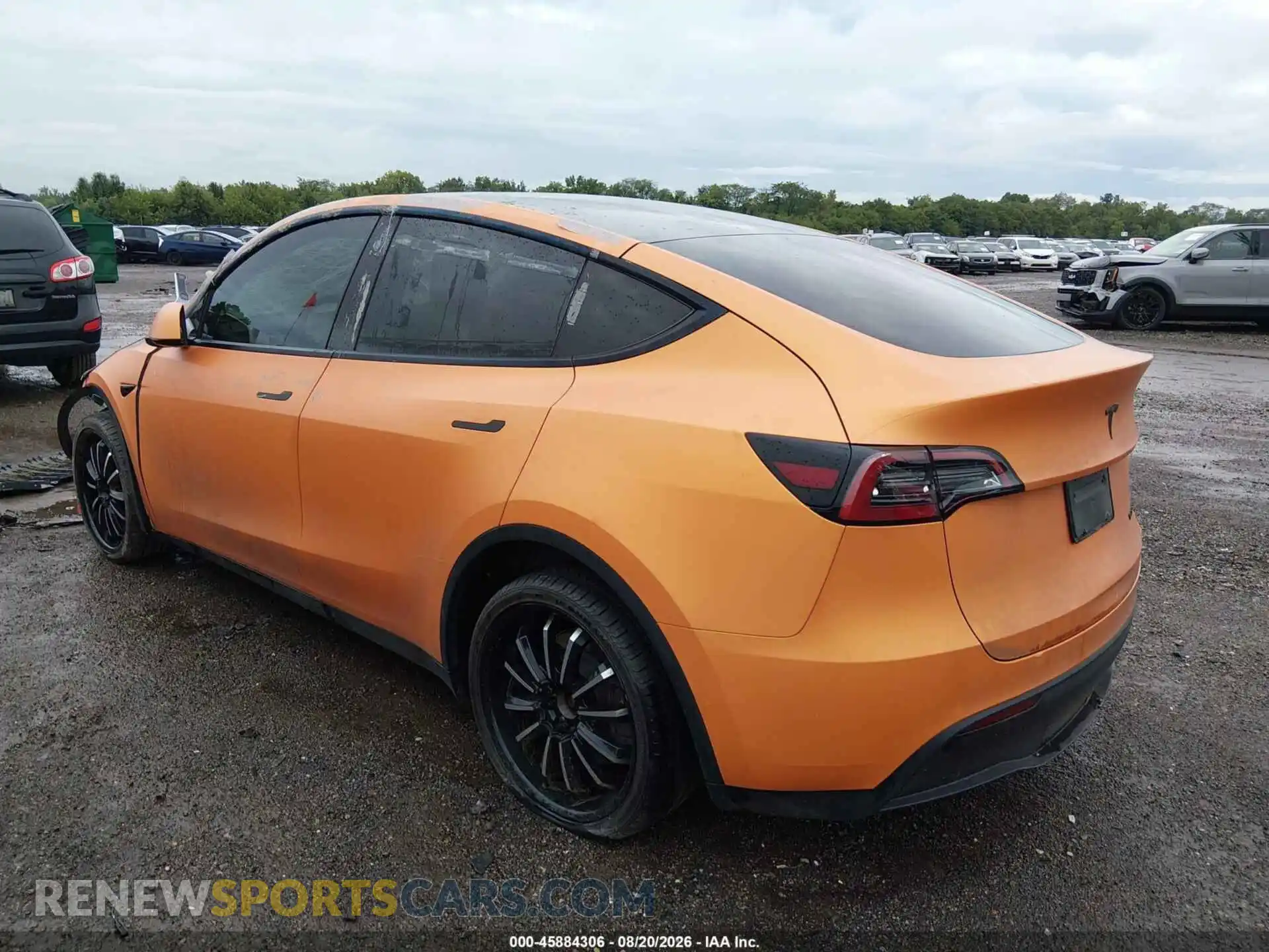 3 Фотография поврежденного автомобиля 7SAYGDEE7NF309373 TESLA MODEL Y 2022
