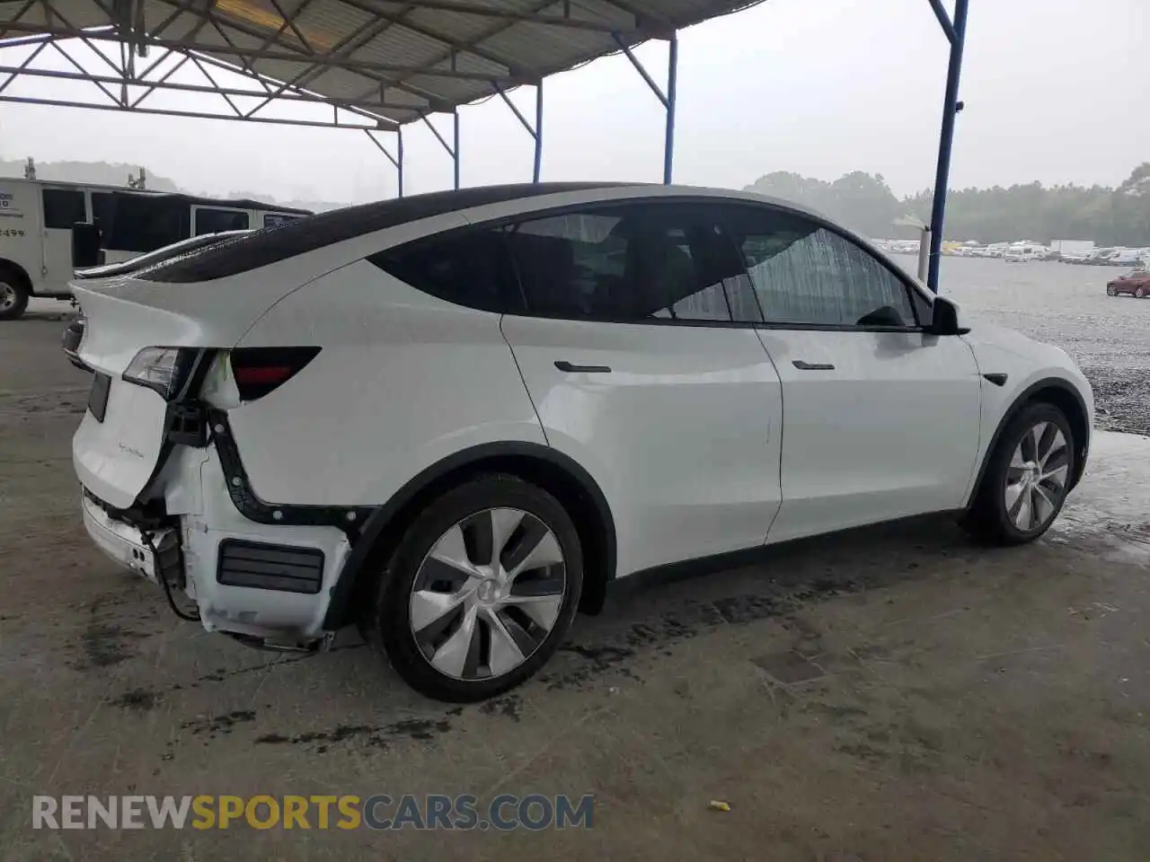 3 Photograph of a damaged car 7SAYGDEE7NF332717 TESLA MODEL Y 2022