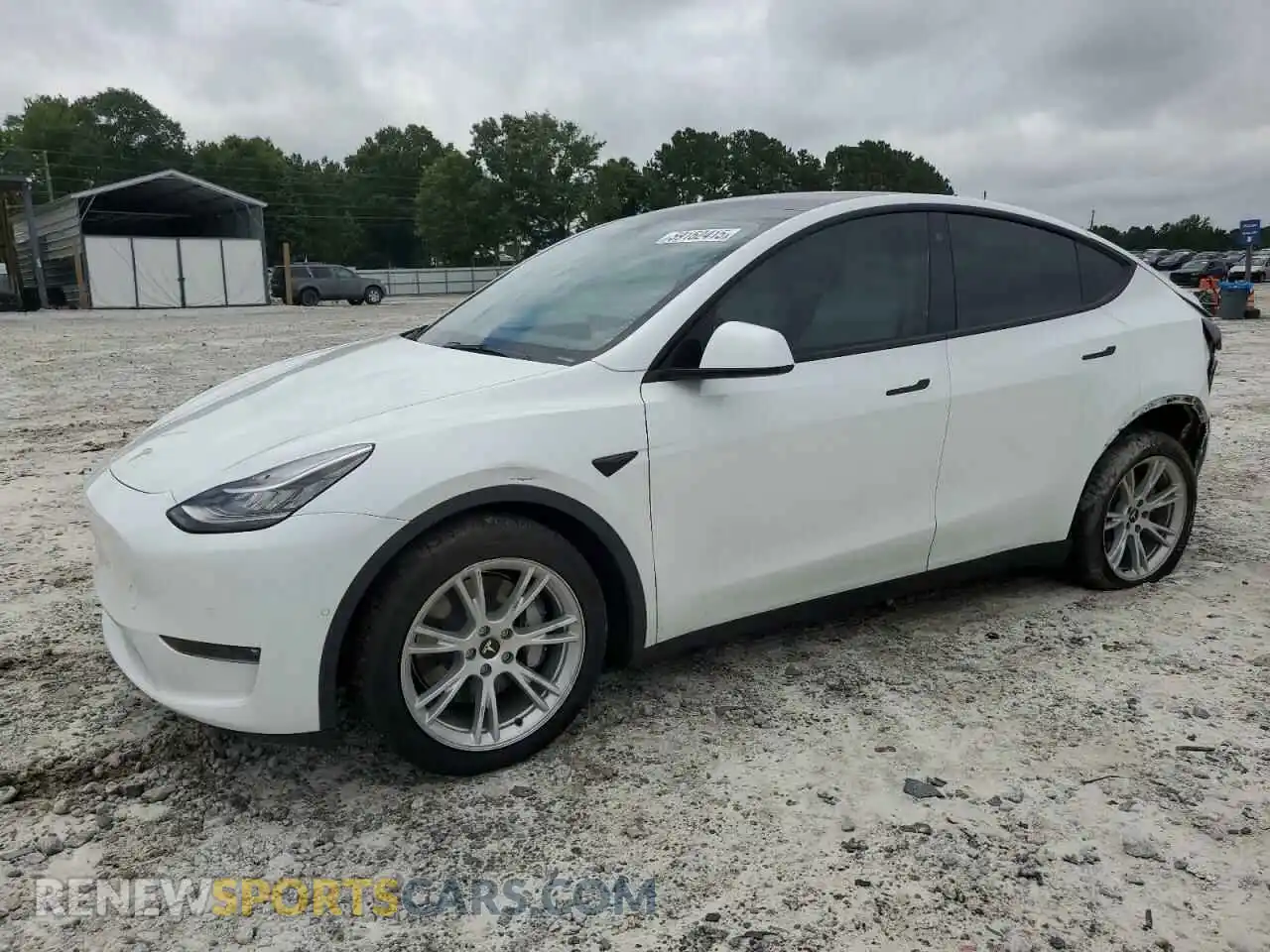1 fotografías del automóvil dañado 7SAYGDEE7NF368908 TESLA MODEL Y 2022