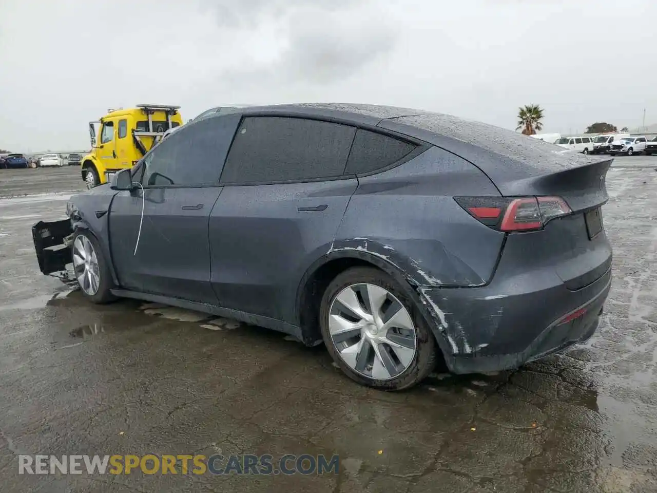 2 Photograph of a damaged car 7SAYGDEE7NF369234 TESLA MODEL Y 2022