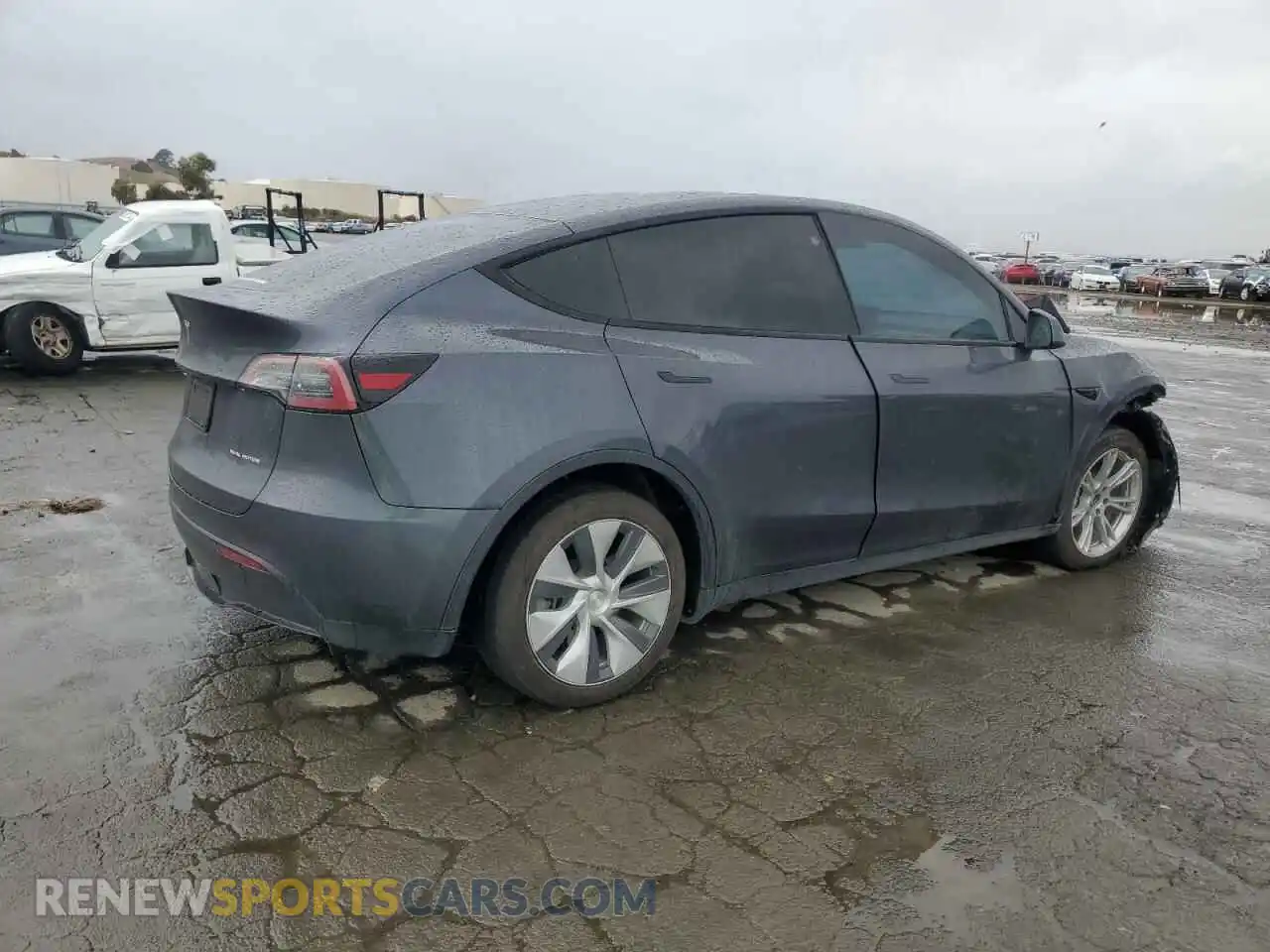 3 Photograph of a damaged car 7SAYGDEE7NF369234 TESLA MODEL Y 2022
