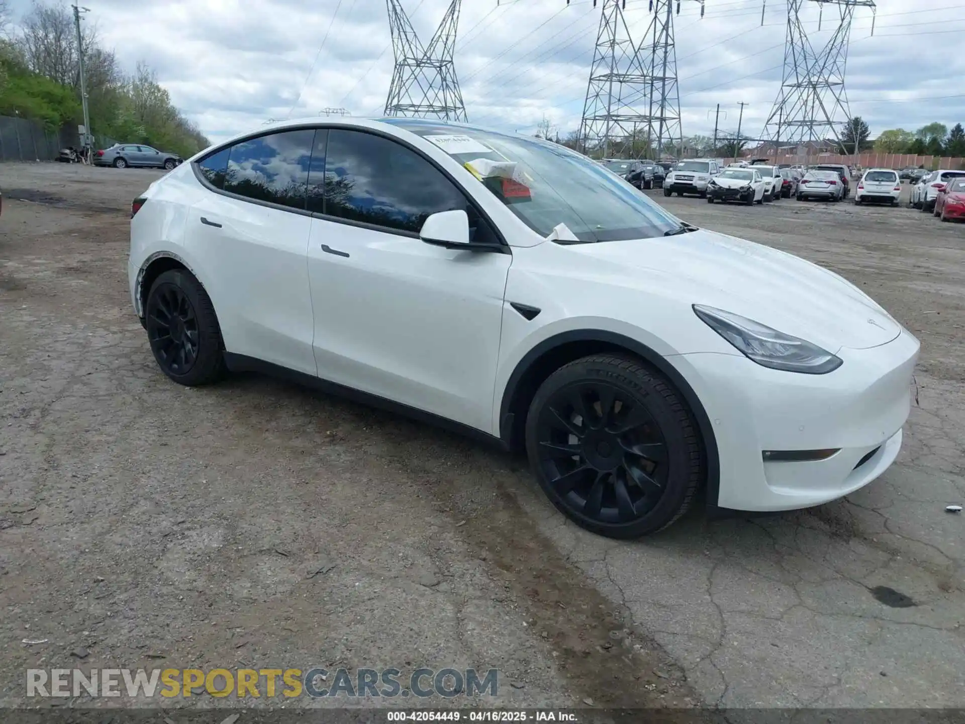 1 fotografías del automóvil dañado 7SAYGDEE7NF385207 TESLA MODEL Y 2022
