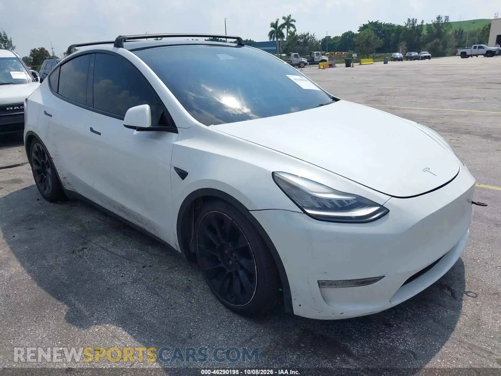 1 Photograph of a damaged car 7SAYGDEE7NF386535 TESLA MODEL Y 2022