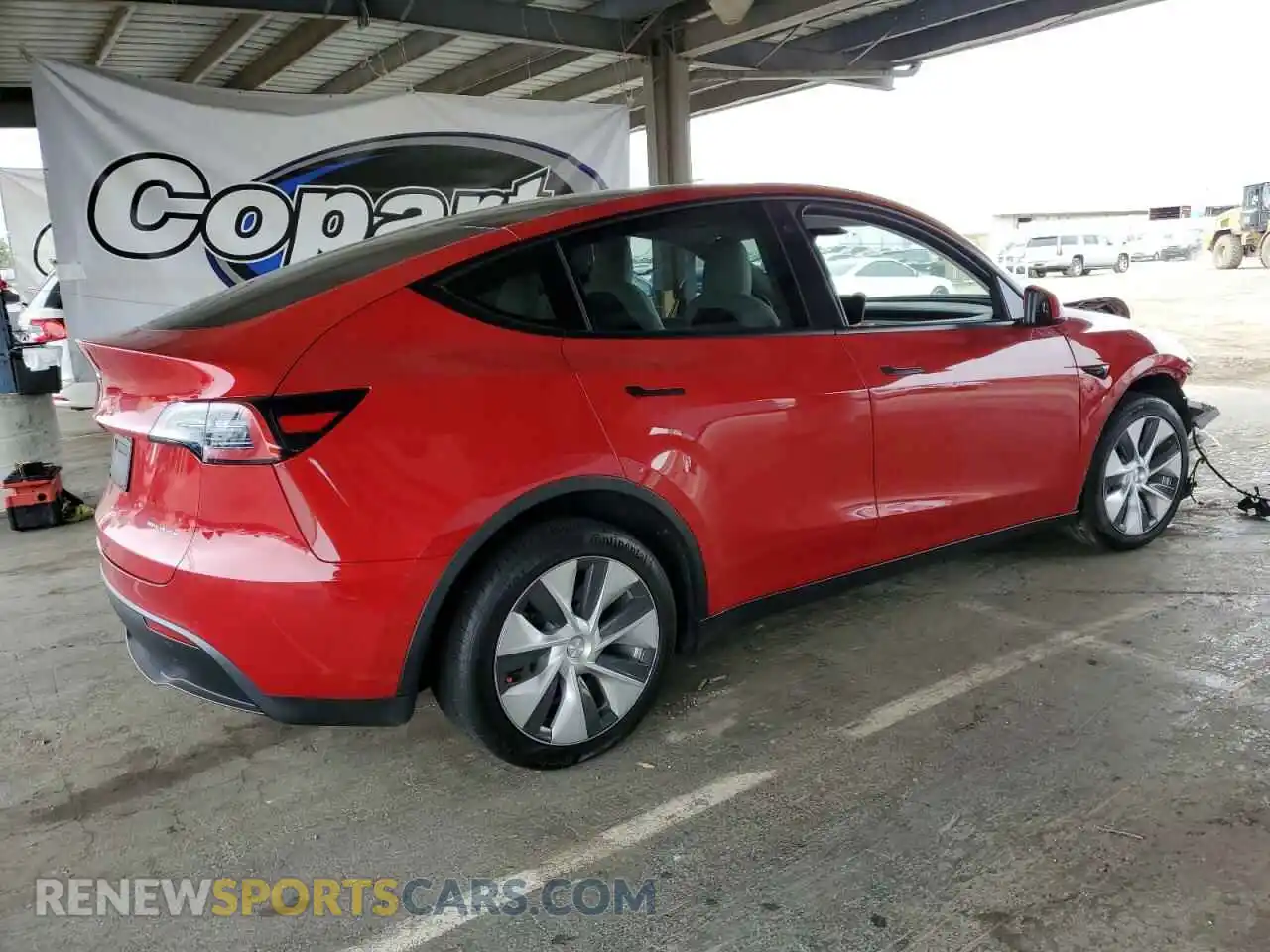 3 Фотография поврежденного автомобиля 7SAYGDEE7NF423079 TESLA MODEL Y 2022