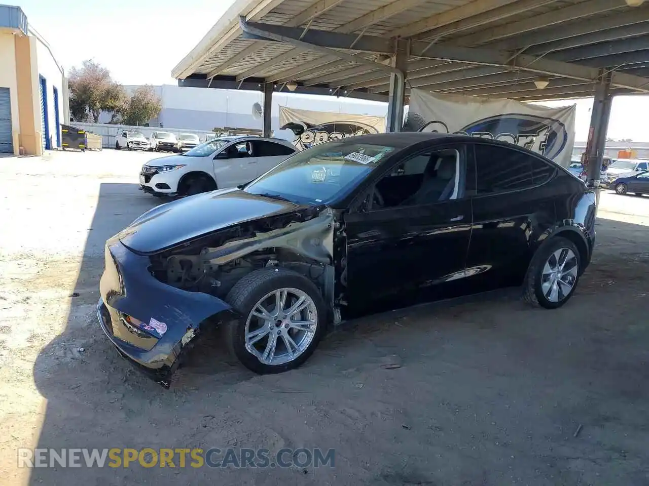 1 Фотография поврежденного автомобиля 7SAYGDEE7NF426113 TESLA MODEL Y 2022
