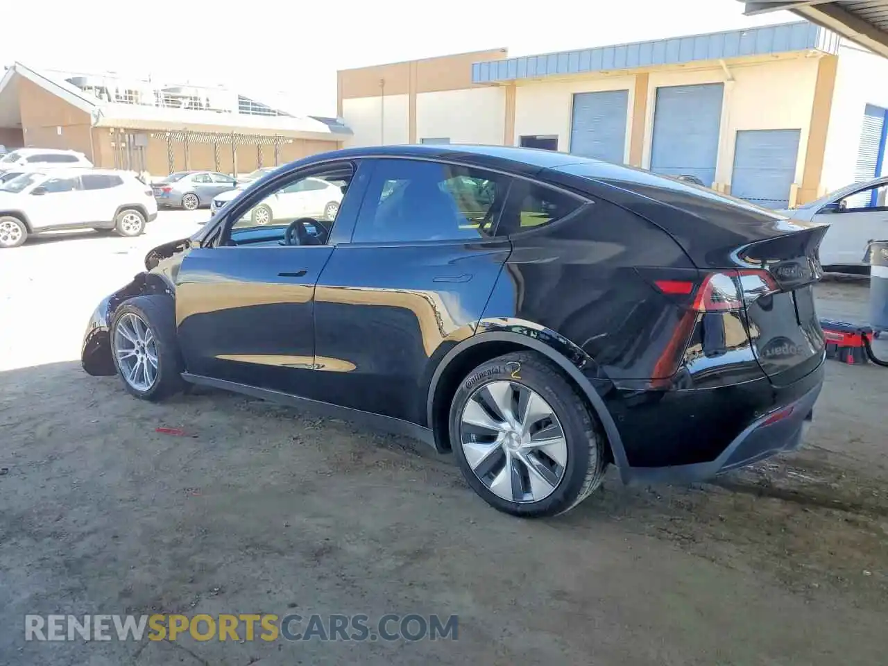 2 Фотография поврежденного автомобиля 7SAYGDEE7NF426113 TESLA MODEL Y 2022