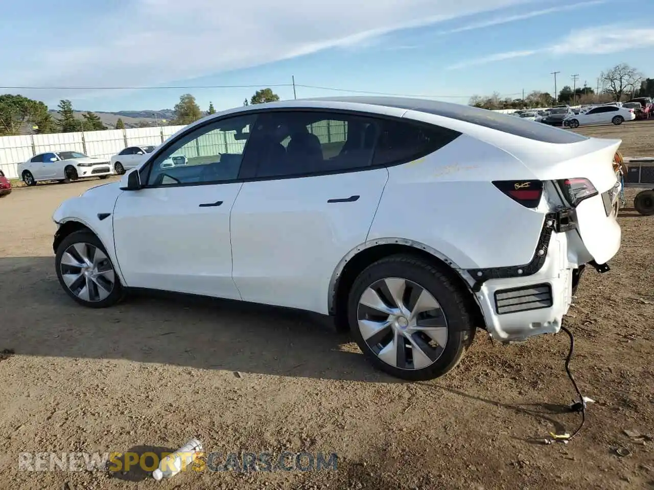 2 Photograph of a damaged car 7SAYGDEE7NF457930 TESLA MODEL Y 2022