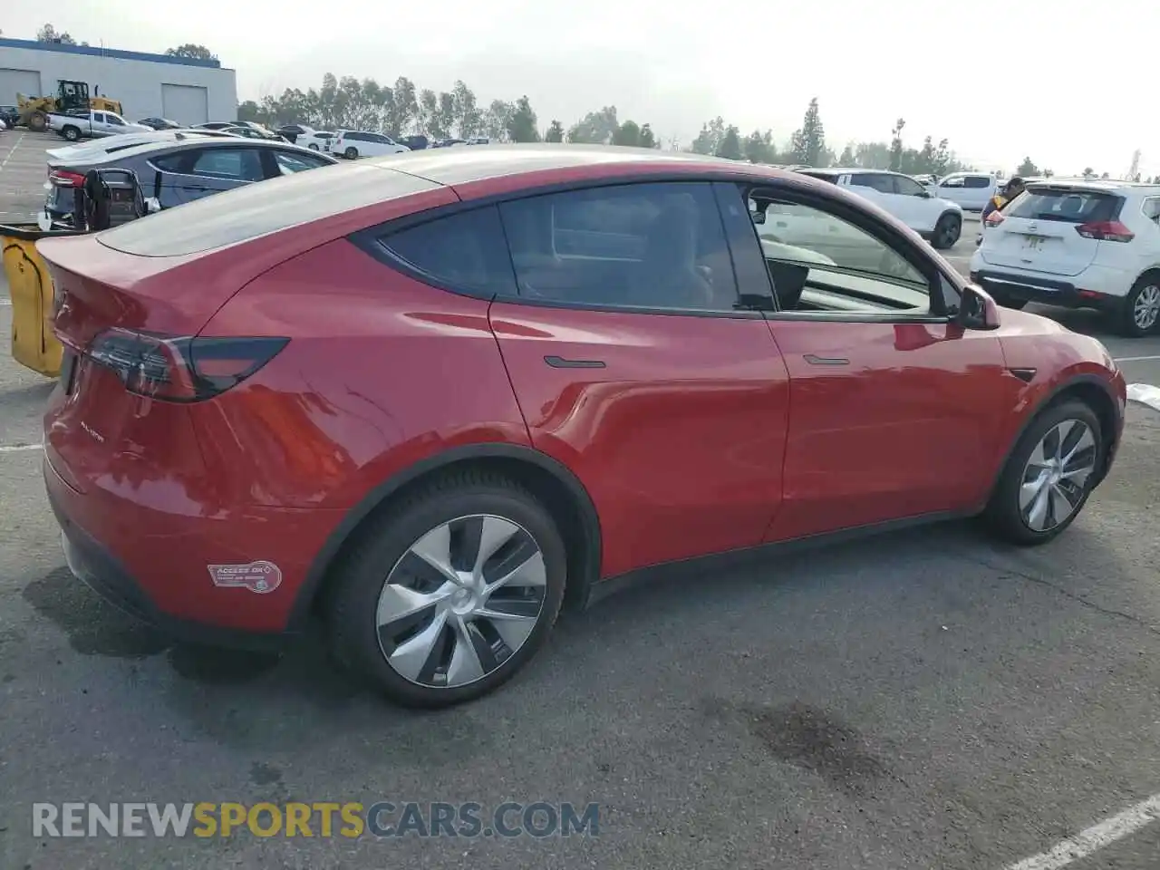 3 Photograph of a damaged car 7SAYGDEE7NF459385 TESLA MODEL Y 2022
