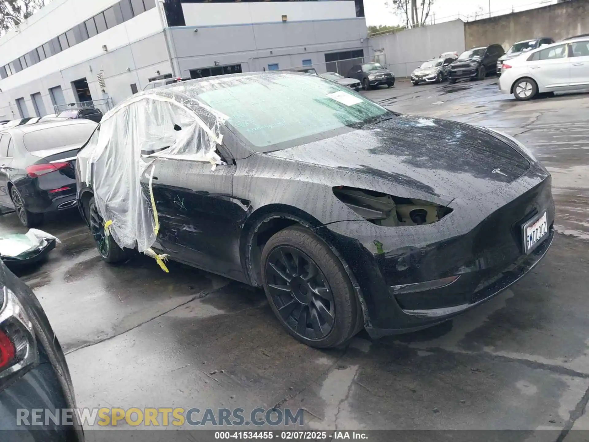 1 Photograph of a damaged car 7SAYGDEE7NF481144 TESLA MODEL Y 2022