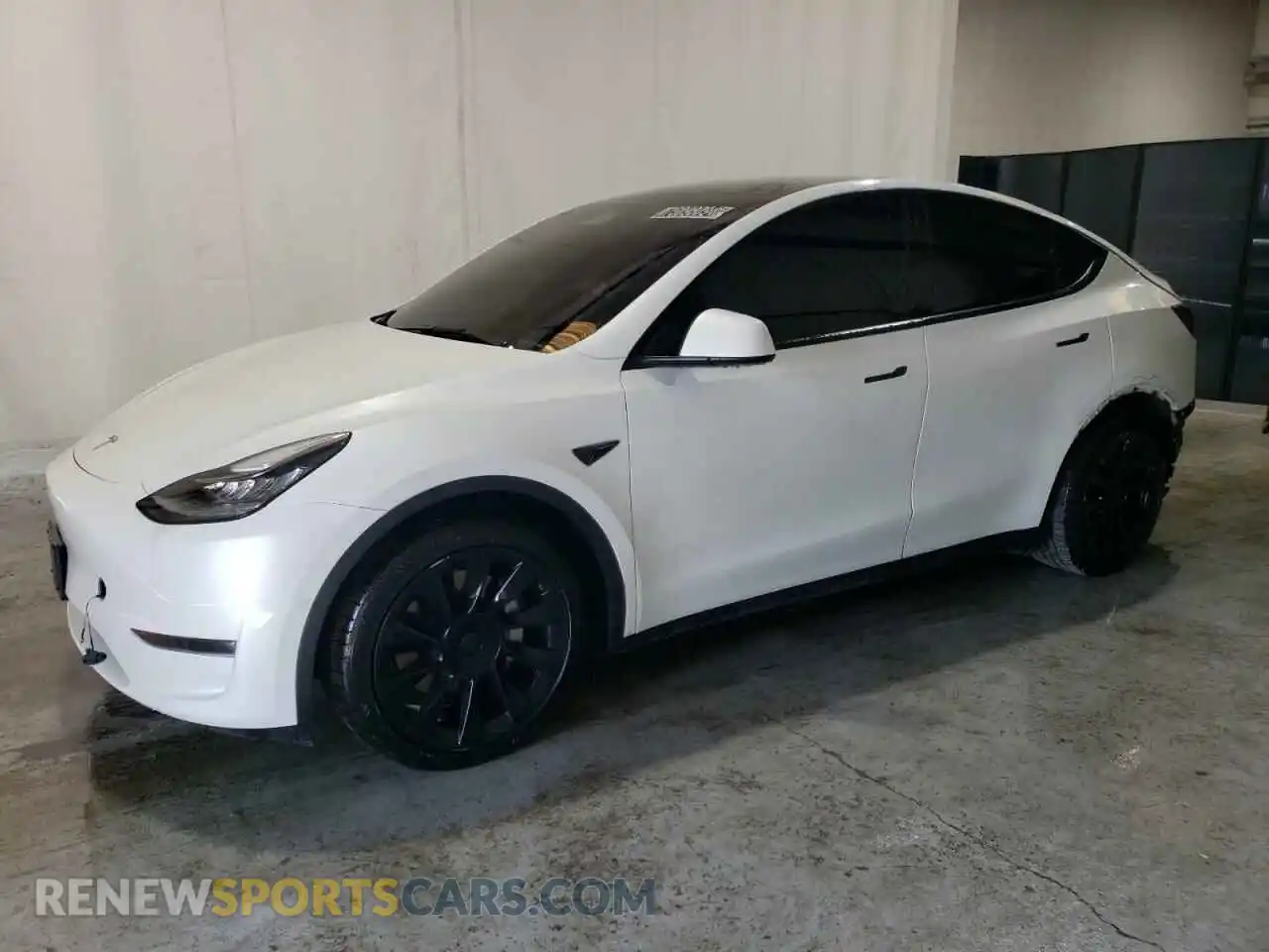 1 Photograph of a damaged car 7SAYGDEE7NF481516 TESLA MODEL Y 2022