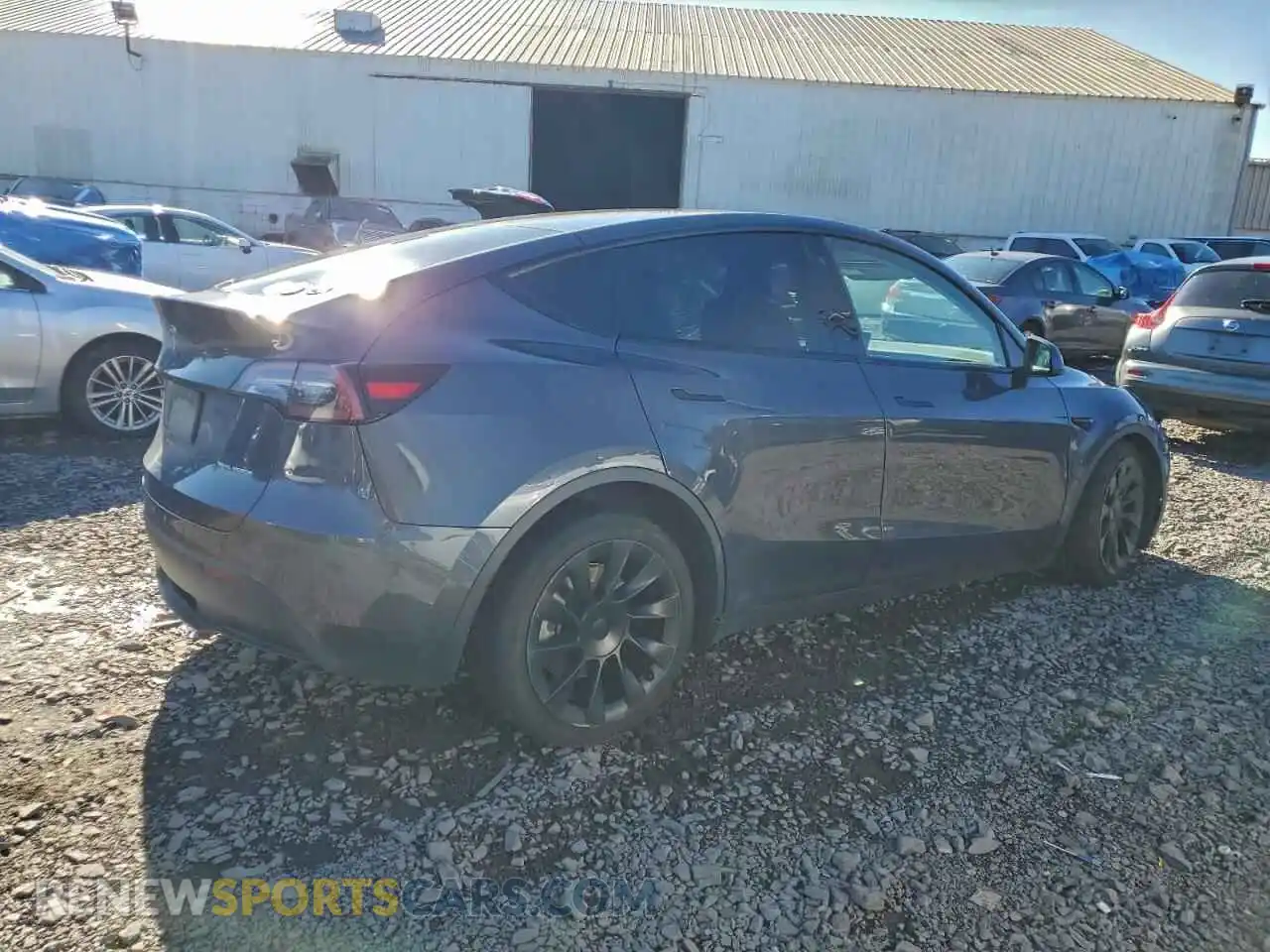 3 Photograph of a damaged car 7SAYGDEE7NF481578 TESLA MODEL Y 2022