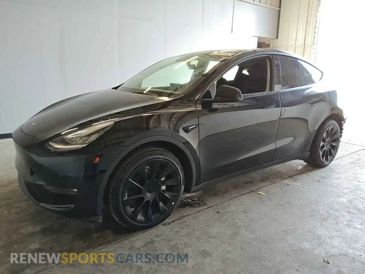 1 Photograph of a damaged car 7SAYGDEE7NF481712 TESLA MODEL Y 2022