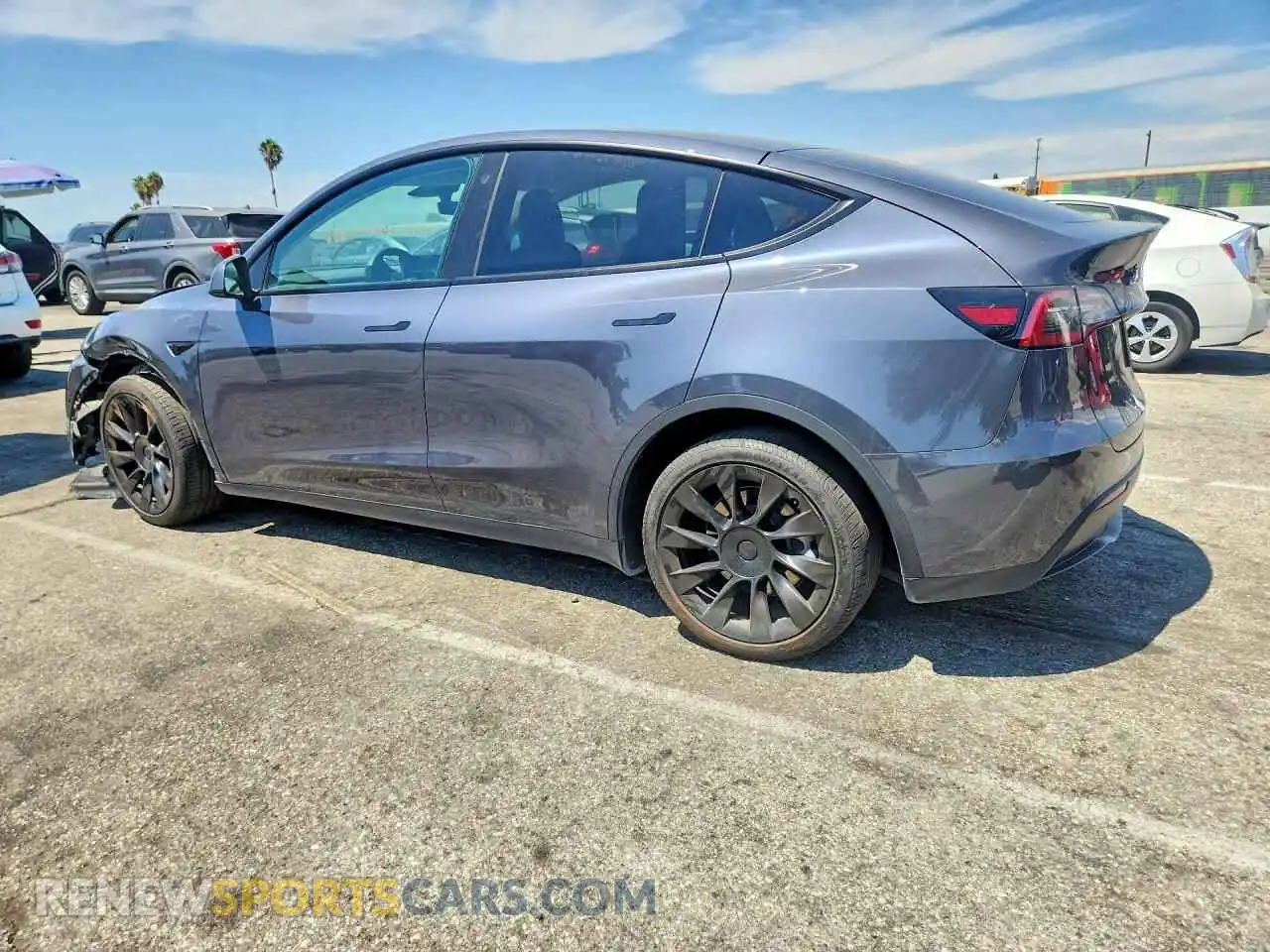 2 Фотография поврежденного автомобиля 7SAYGDEE7NF512148 TESLA MODEL Y 2022