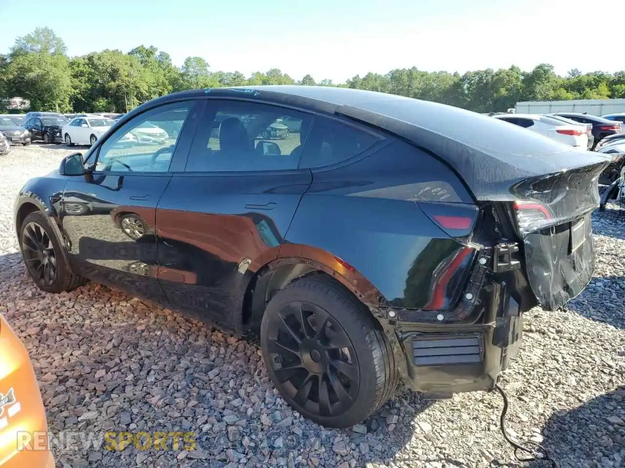 2 Photograph of a damaged car 7SAYGDEE8NA005949 TESLA MODEL Y 2022
