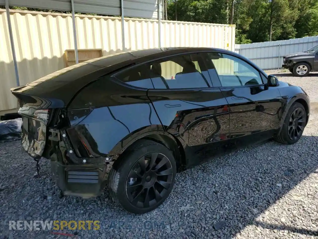 3 Photograph of a damaged car 7SAYGDEE8NA005949 TESLA MODEL Y 2022