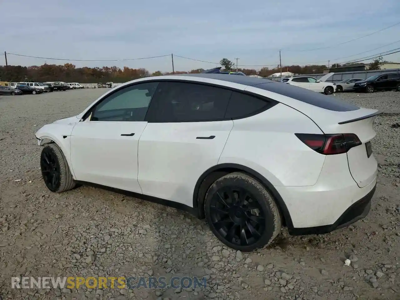 2 Photograph of a damaged car 7SAYGDEE8NA010522 TESLA MODEL Y 2022