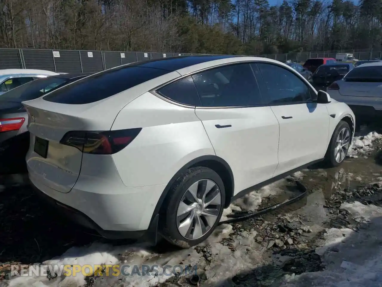 3 Photograph of a damaged car 7SAYGDEE8NA014991 TESLA MODEL Y 2022